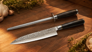 Kniv og strygestål